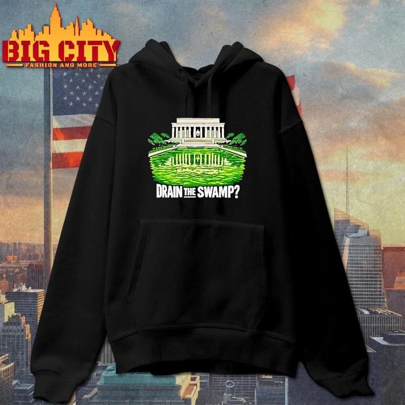 Drain The Swamp Anti Trump Lincoln Algae Satire Shirt