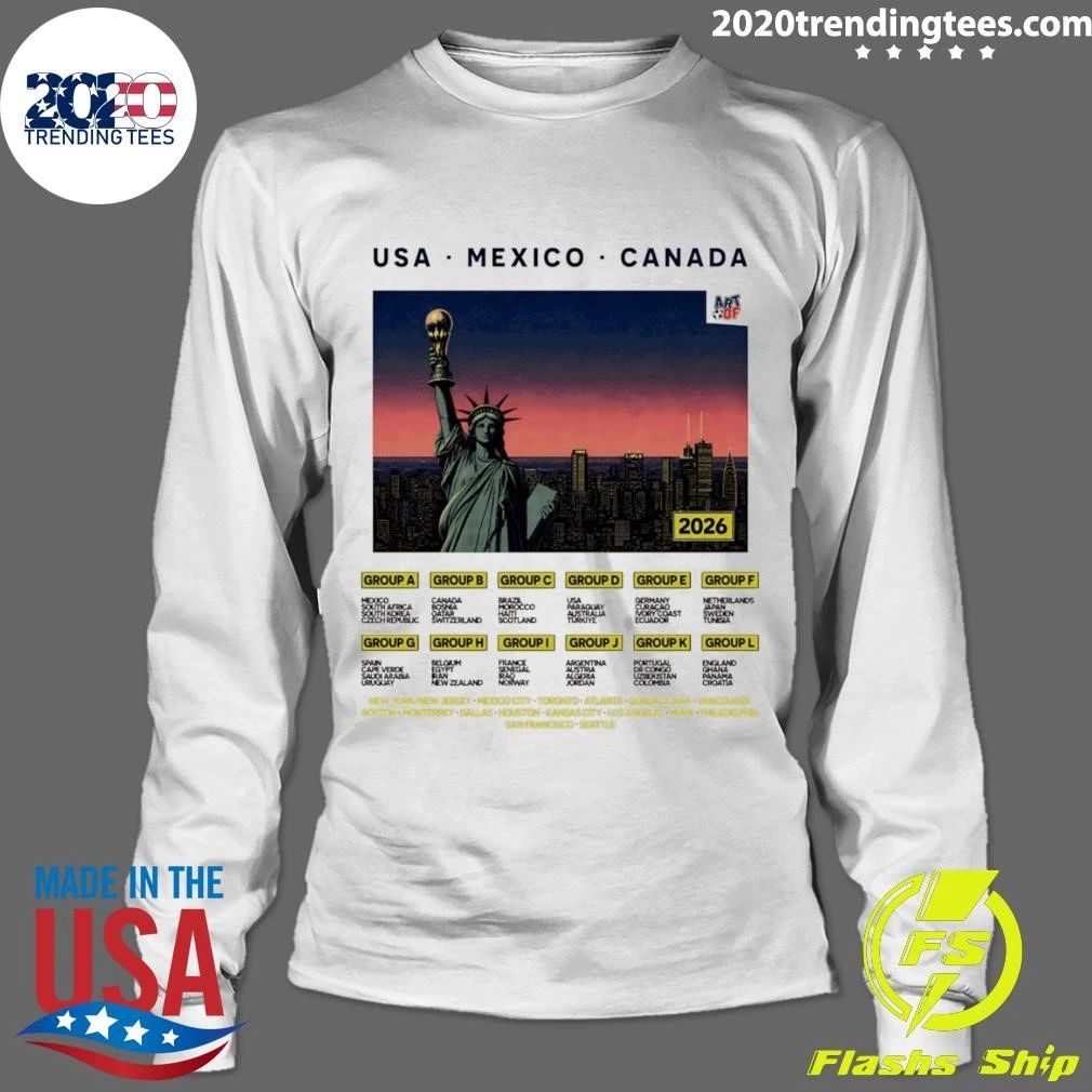 Statue of Liberty 2026 World Cup Retro Shirt