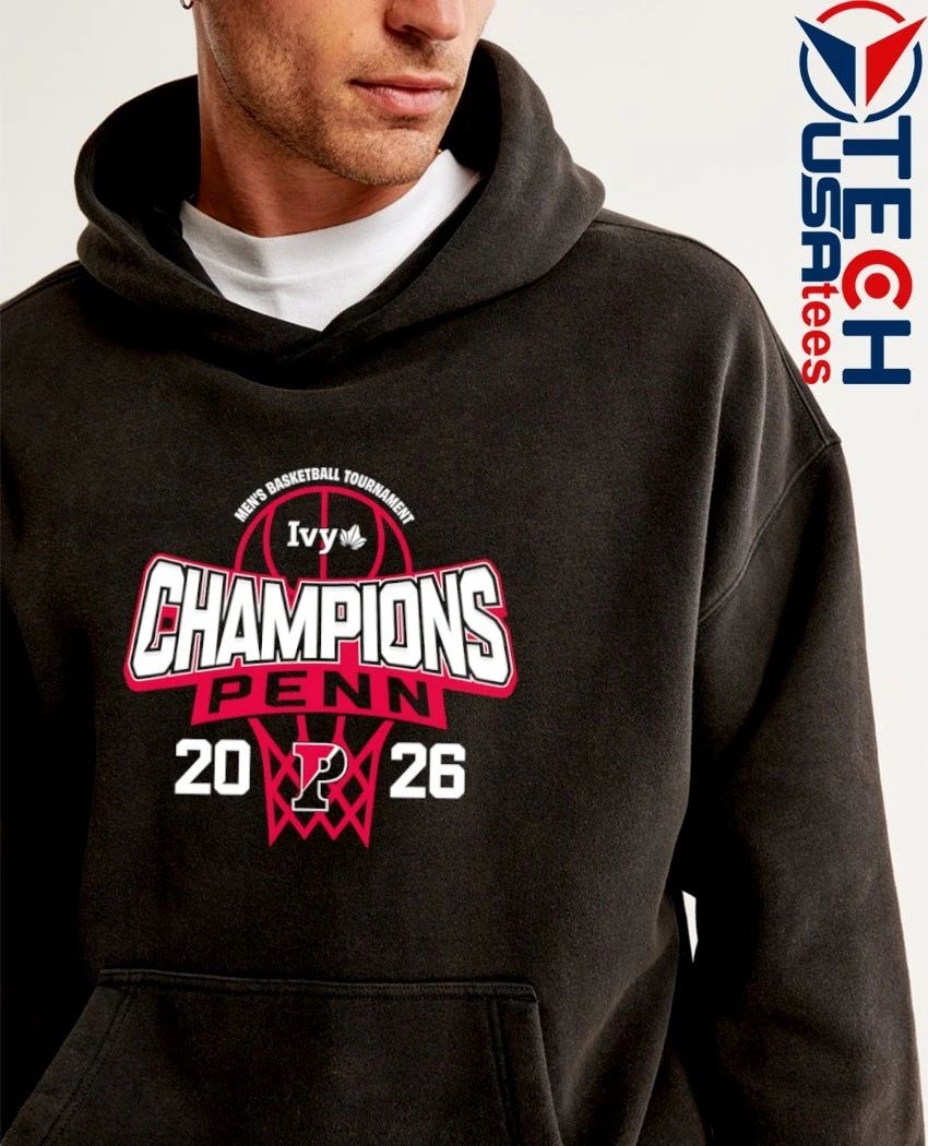 Pennsylvania Quakers 2026 Ivy League Men’s Basketball Tournament Champions shirt