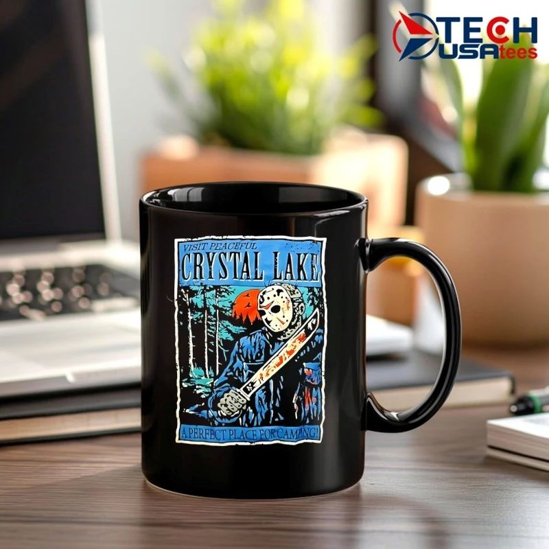 Visit peaceful Crystal Lake a perfect place for camping shirt