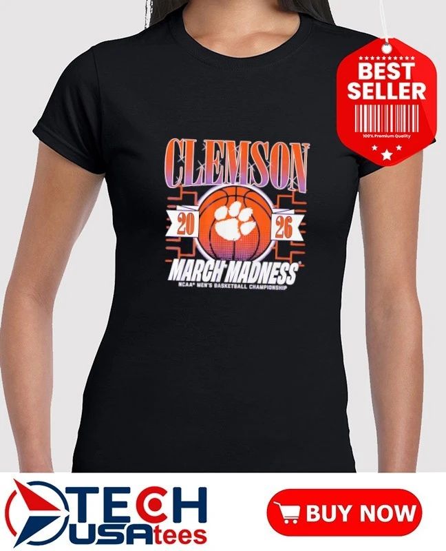 Clemson Tigers March Madness 2026 NCAA Men’s Basketball Championship shirt