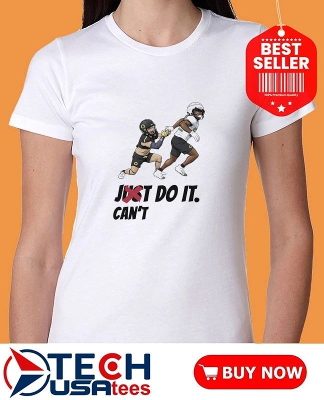 Just can’t do it football players shirt