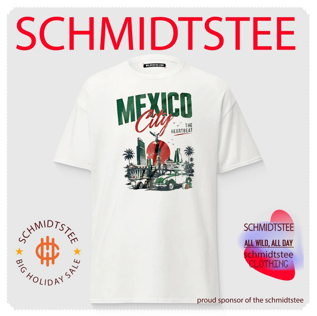 Mexico City the heartbeat city landscape shirt
