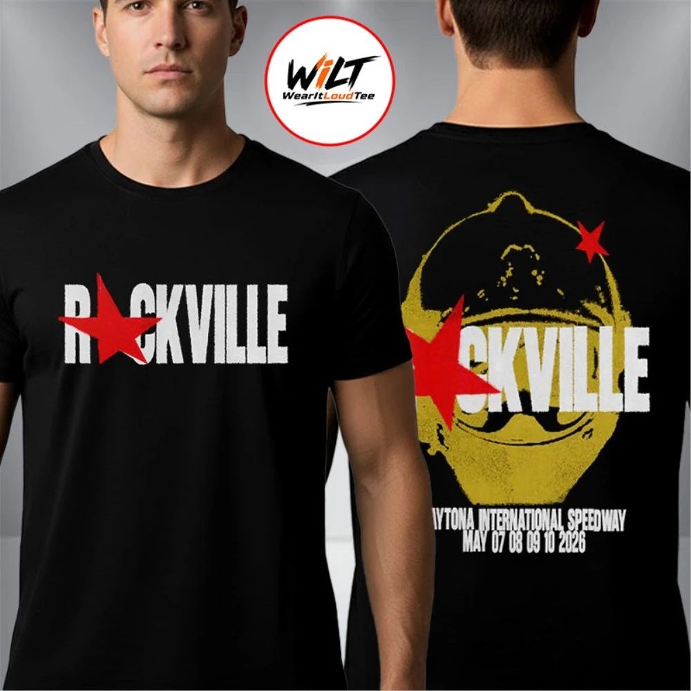 Welcome To Rockville 2026 Festival Merch Daytona Beach Florida From May 7 To 10 2026 Star Struck Shirt