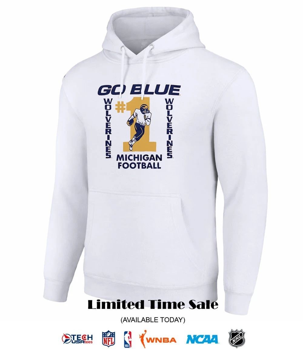 Michigan Wolverines Football Go Blue #1 shirt