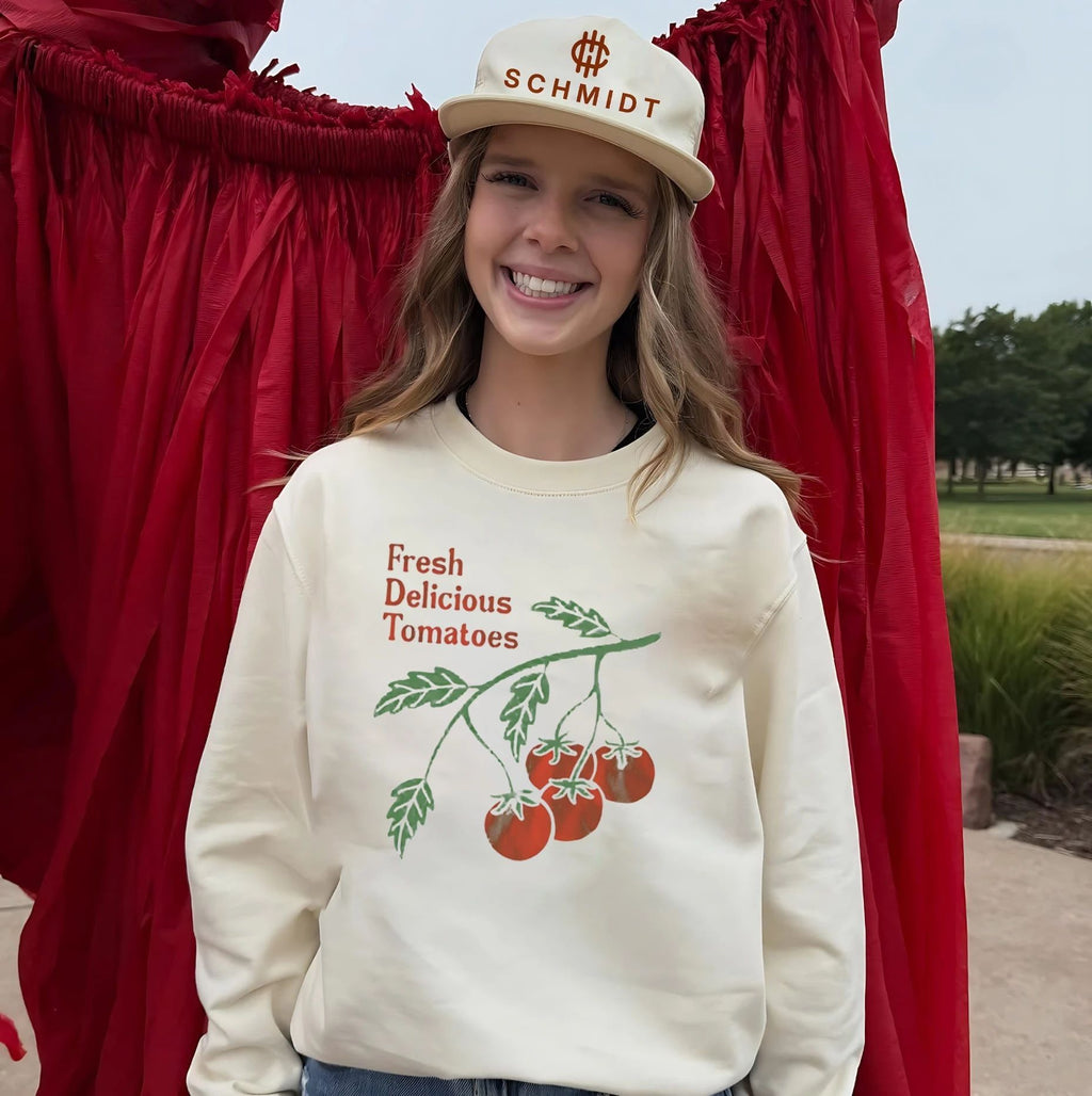 Fresh Delicious Tomatoes garden vegetable shirt