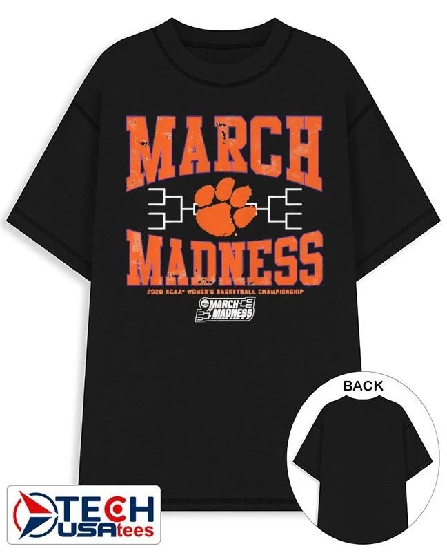 Clemson Tigers March Madness 2026 NCAA Women’s Basketball Championship shirt