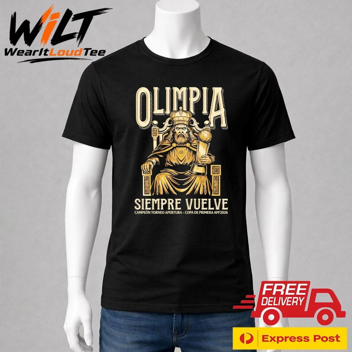 Olimpia Siempre Vuelve 48 Shirt