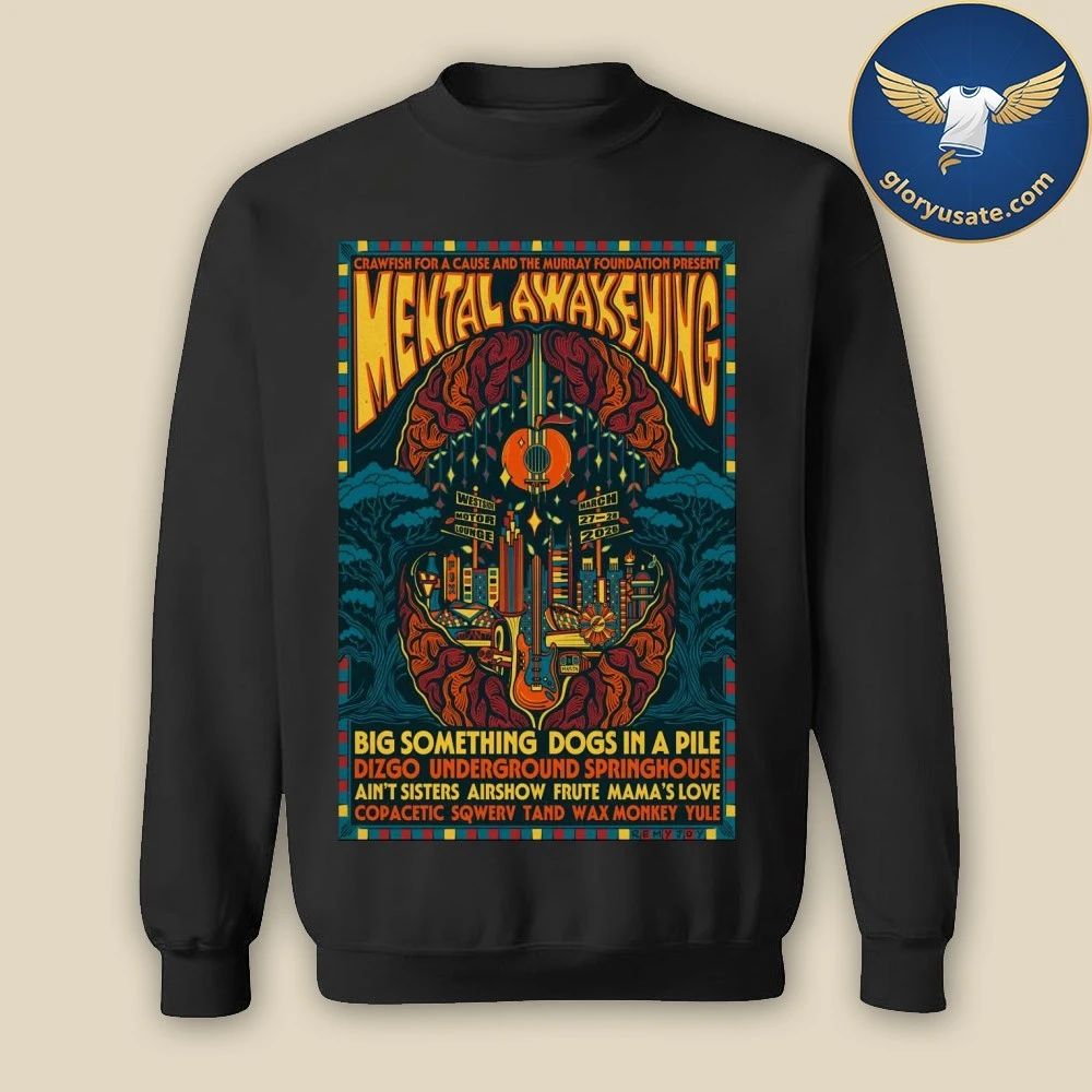 Mental Awakening Festival Atlanta GA March 27-28 2026 Event Poster Shirt