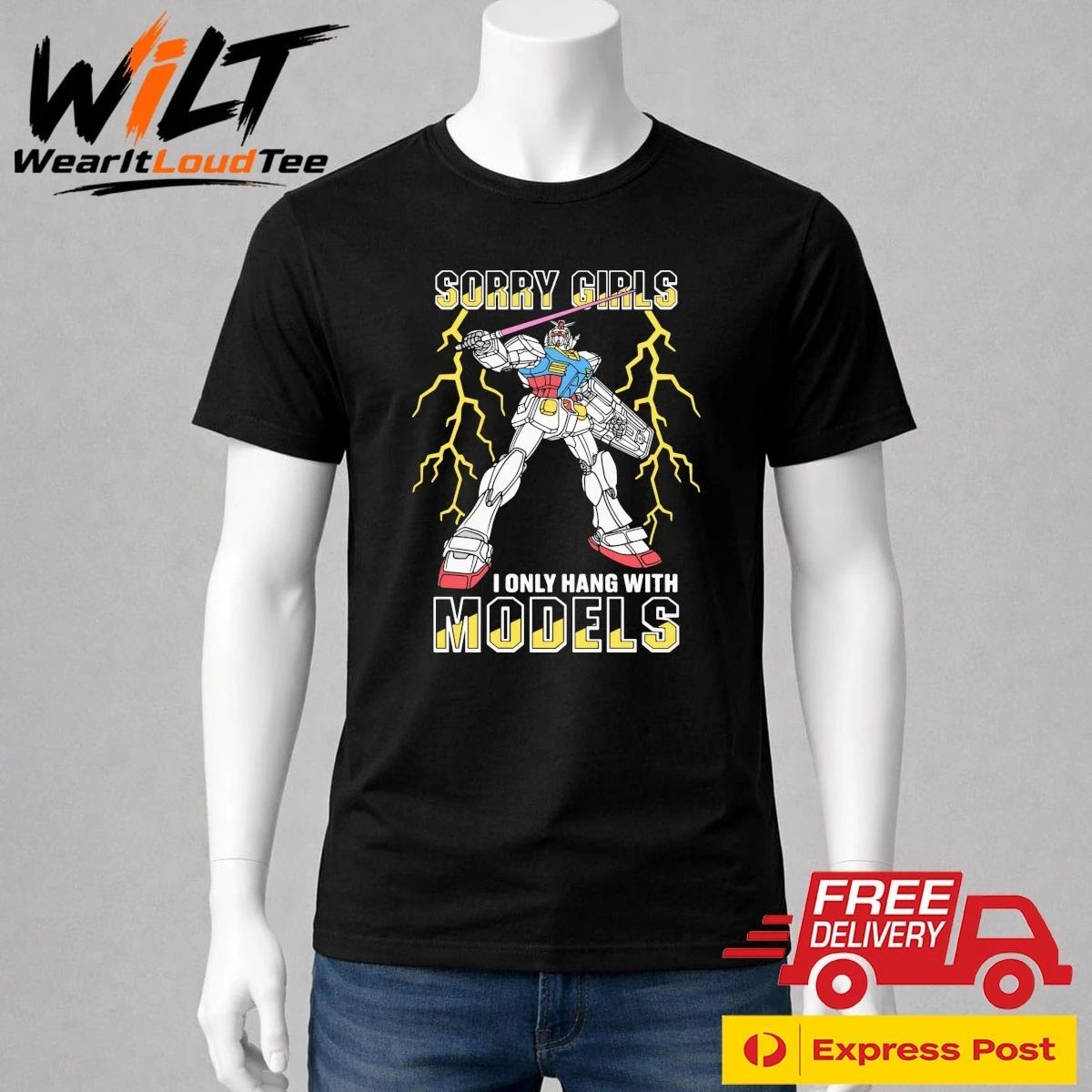 Sorry Girls I Only Hang With Mech Models Shirt