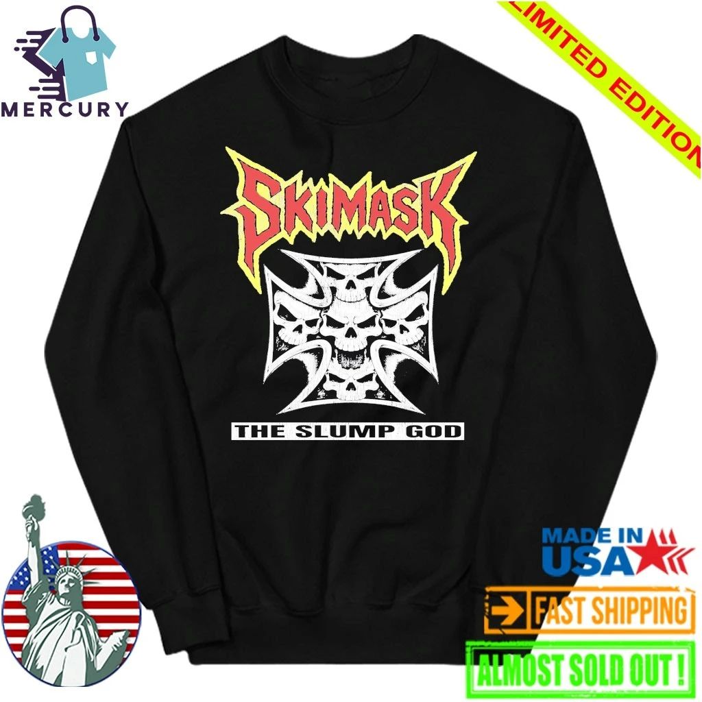 Ski Mask The Slump God Skull Shirt