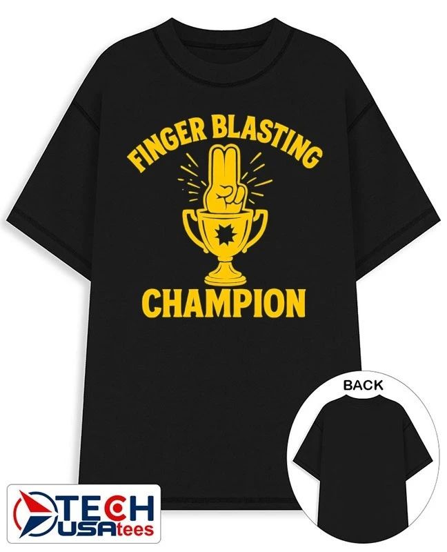 Finger Blasting Champion shirt
