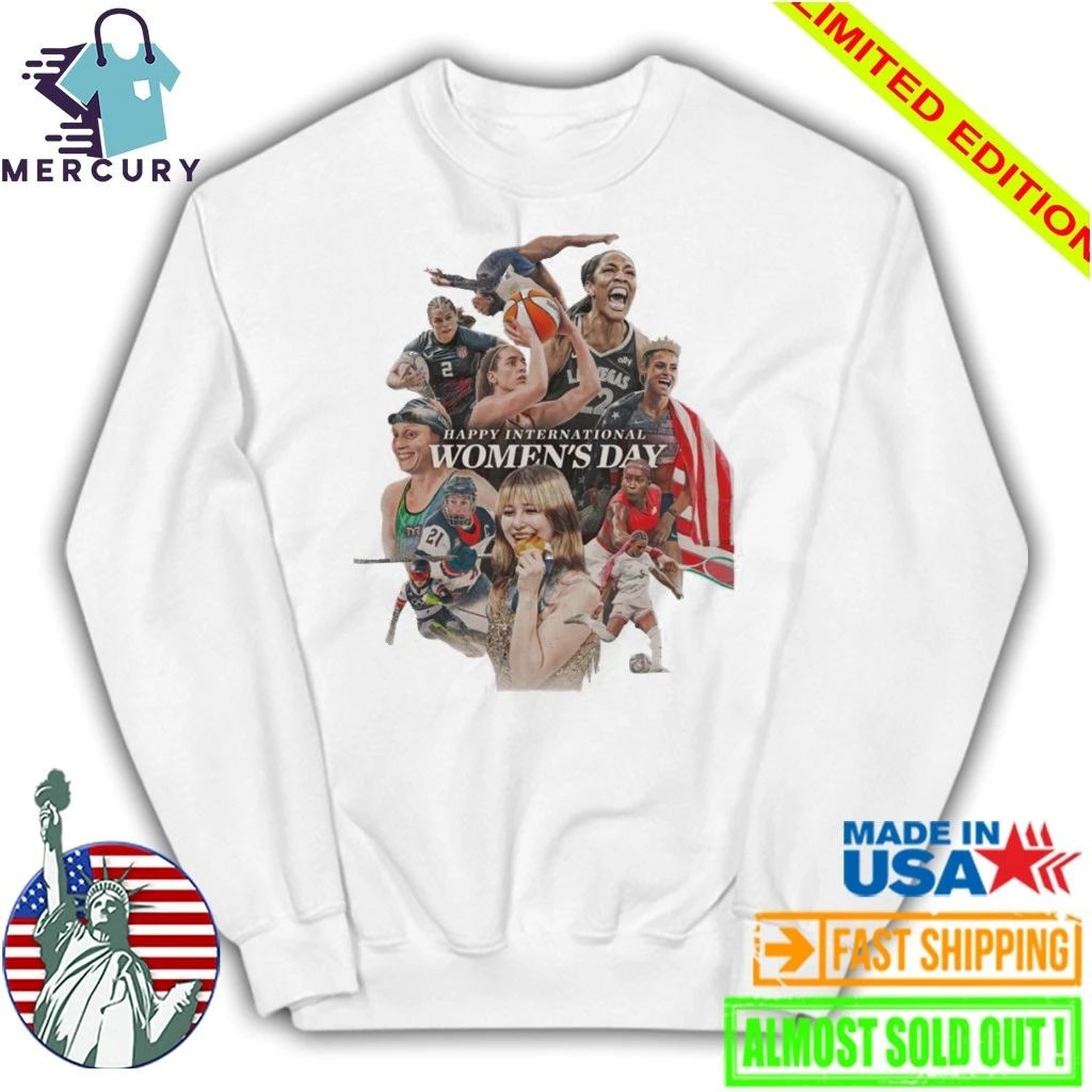 Happy International Women’s Day 2026 Team USA Shirt