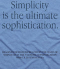 Simplicity is The Ultimate Sophistication shirt