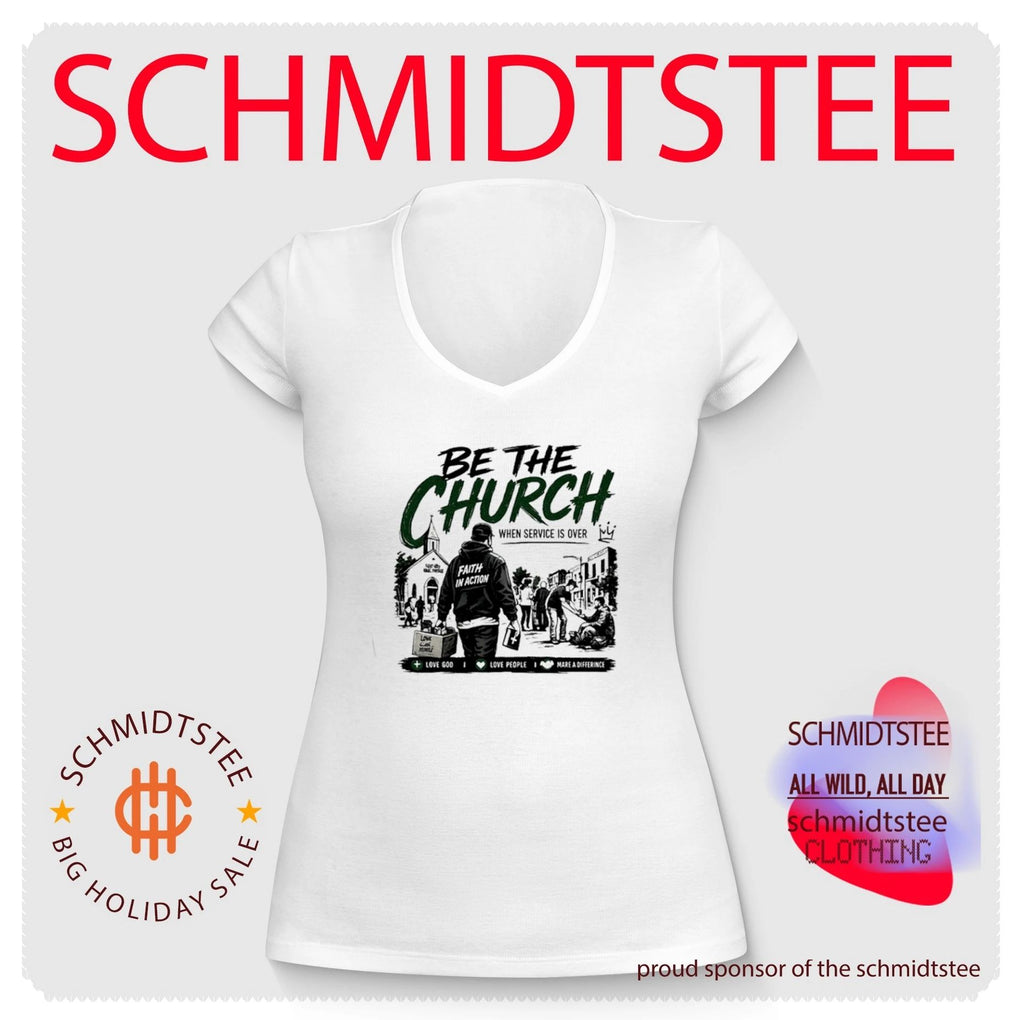 Be The Church When Service Is Over Faith In Action Love God Love People shirt