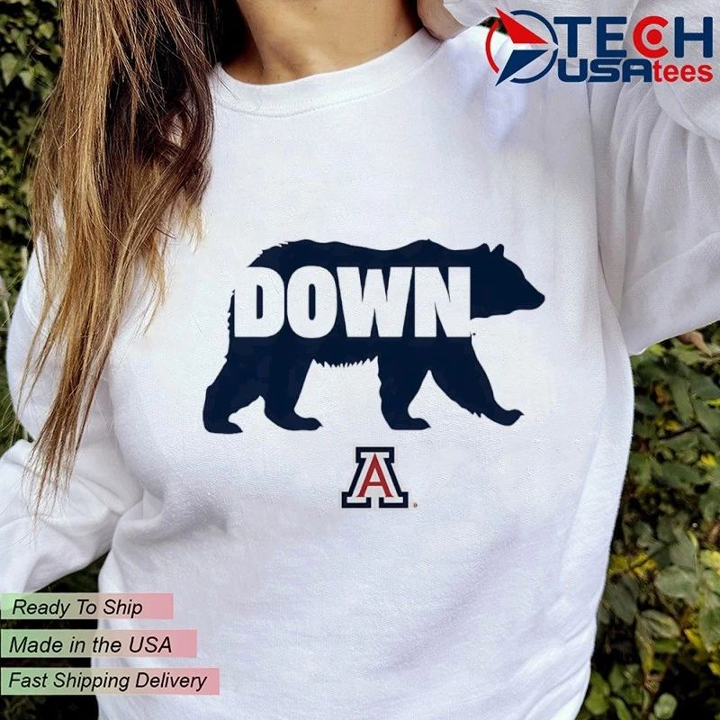 Arizona Wildcats Basketball Bear Down symbol shirt by Breakingt