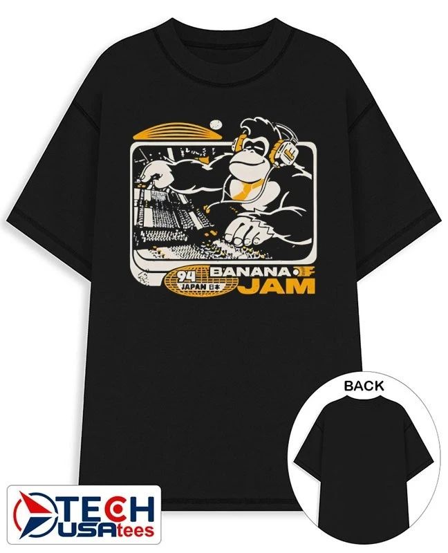 Banana Jam 94 Japan Donkey Kong shirt