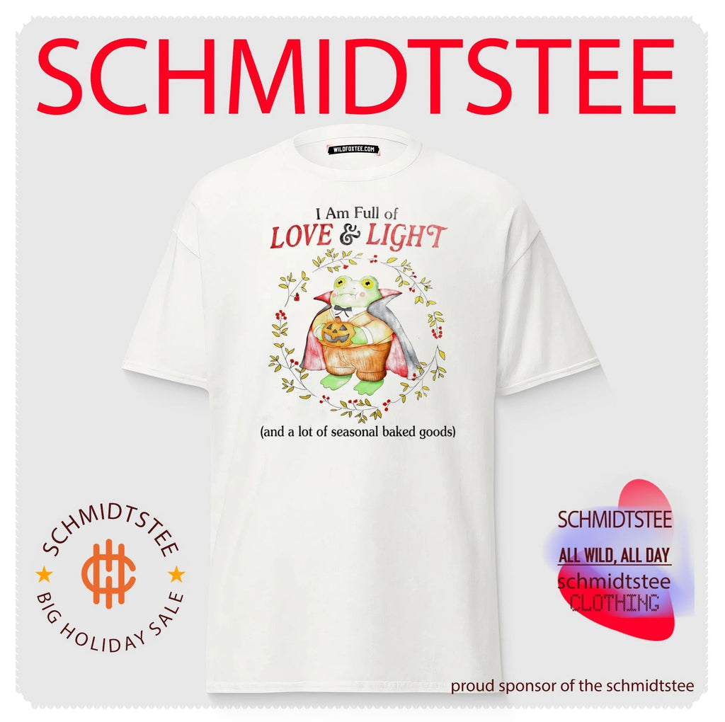 Vampire Frog Full of Love and Light and Seasonal Baked Goods shirt