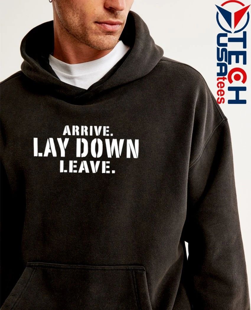 Johnny Gargano arrive lay down leave shirt