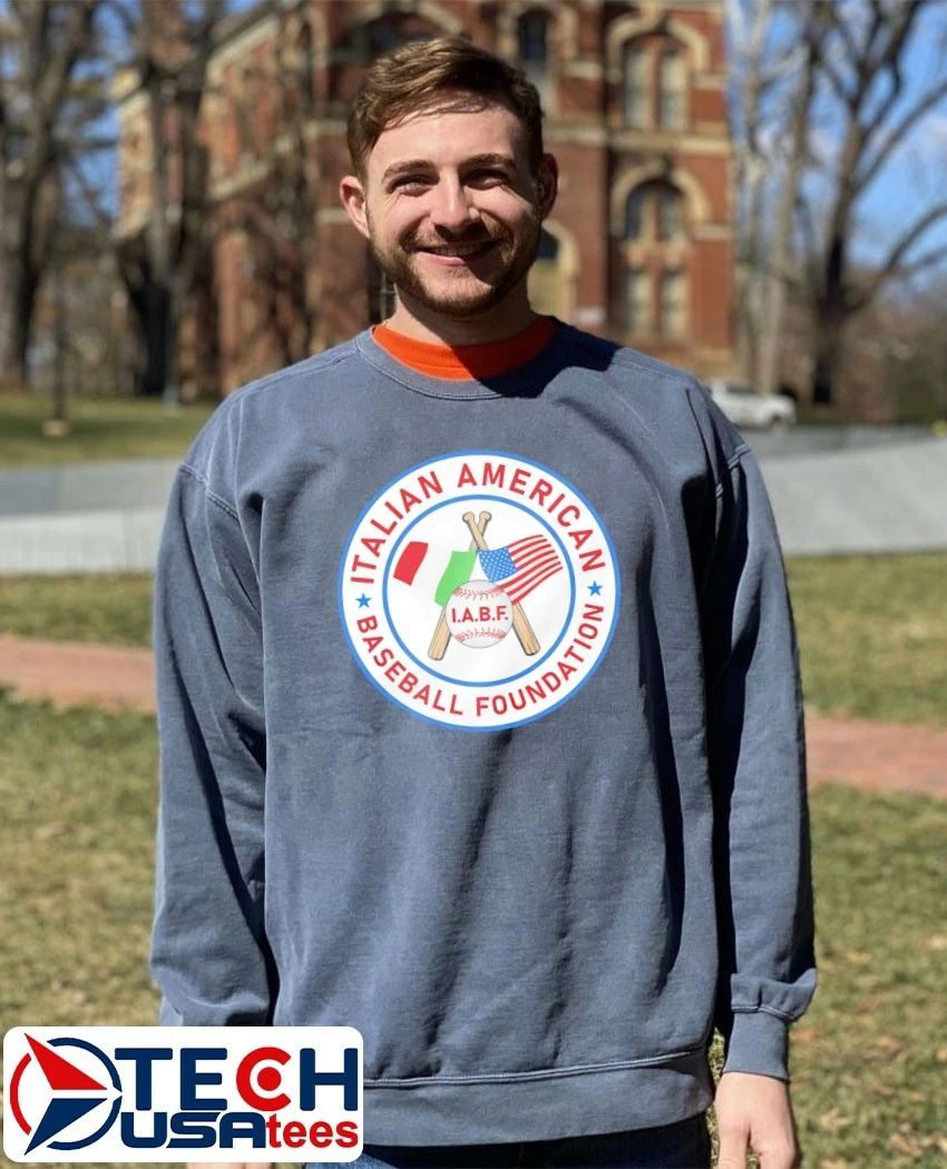 Italian American Baseball Foundation logo shirt by athletelogos