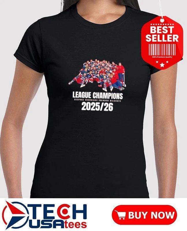 League Champions Bespoke Guardians Swindon Wildcats 2025-2026 shirt
