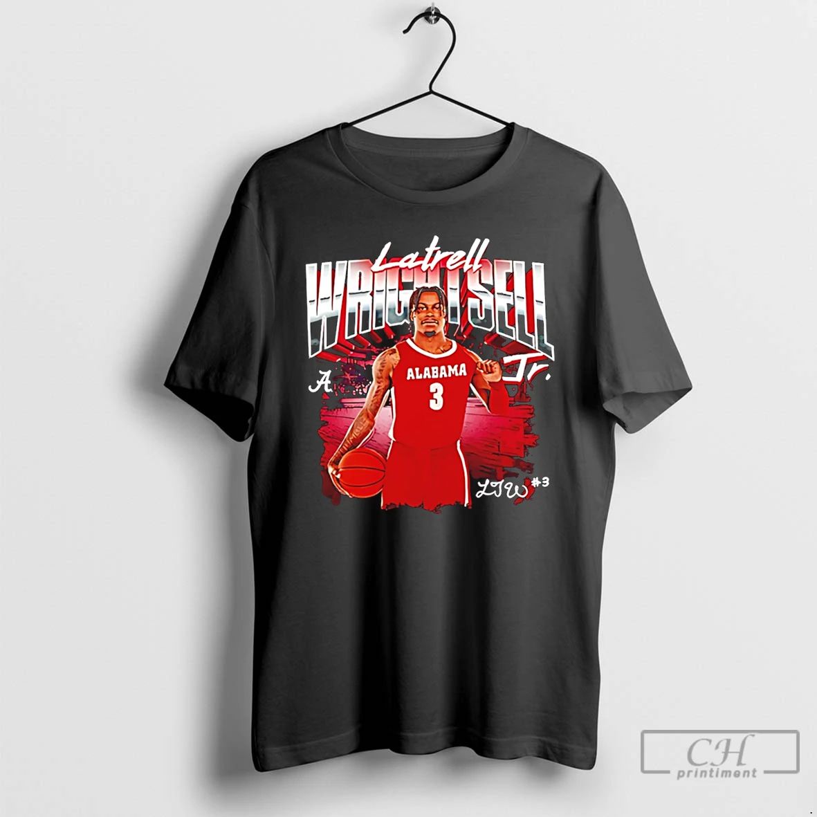 Classic Latrell Wrightsell Jr Alabama Basketball Ncaa Graphic 26