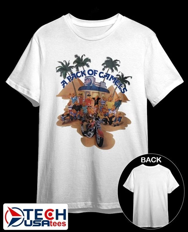 A pack of camels shirt by vintagetees