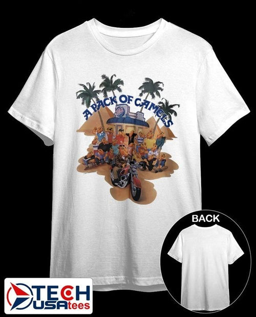 A pack of camels shirt by vintagetees