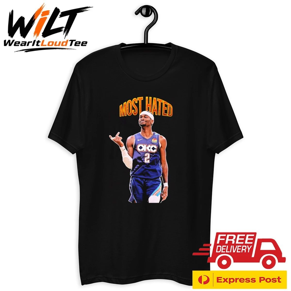 Shai Gilgeous-Alexander Most Hated Shirt OCK Thunder