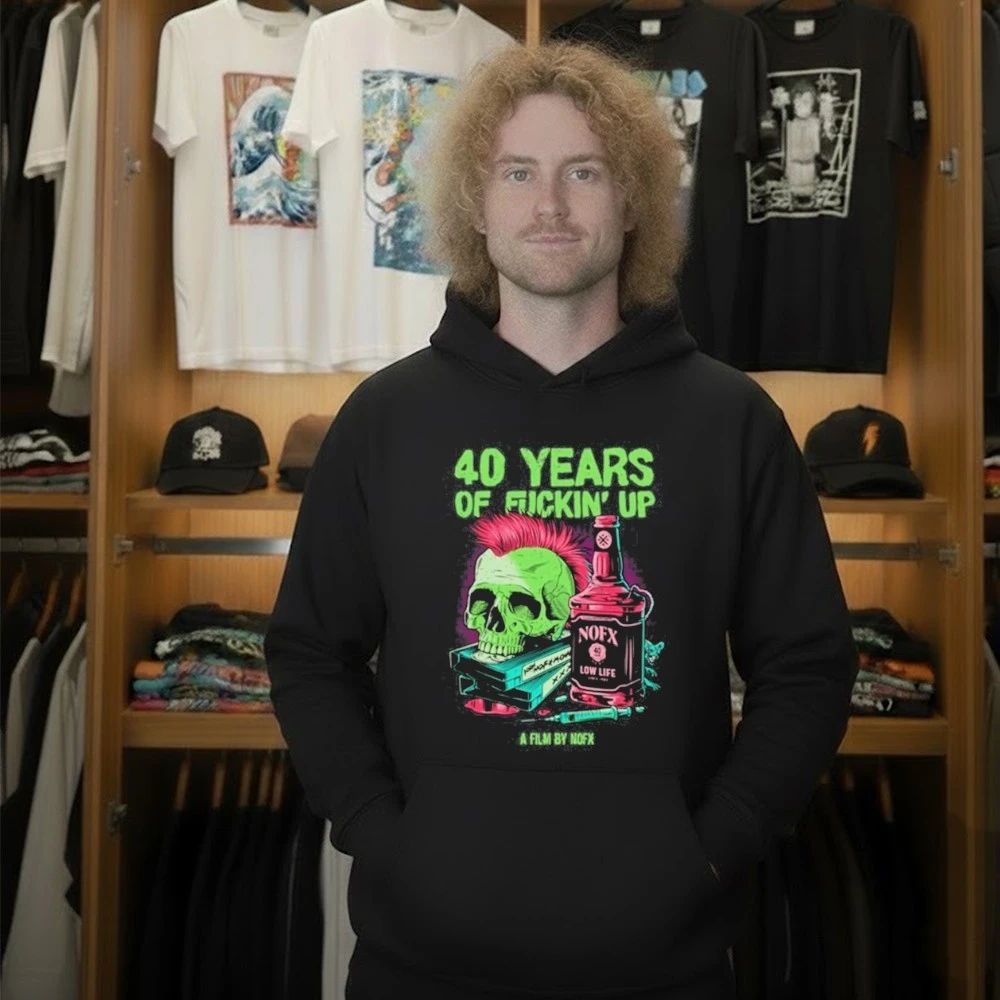 NOFX Band Bottle Skull Shirt