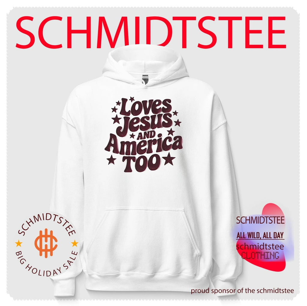 Love Jesus and America too shirt