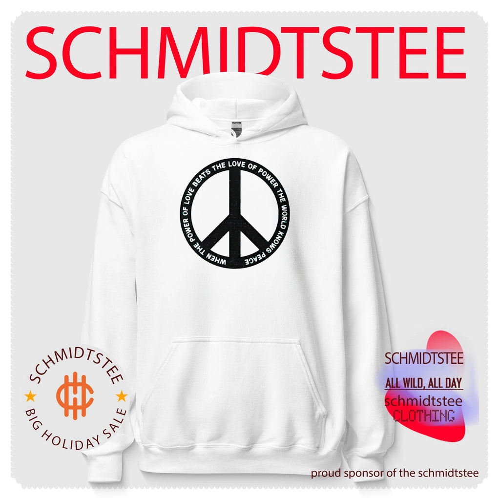 When the Power of Love Beats the Love of Power the World Knows Peace shirt
