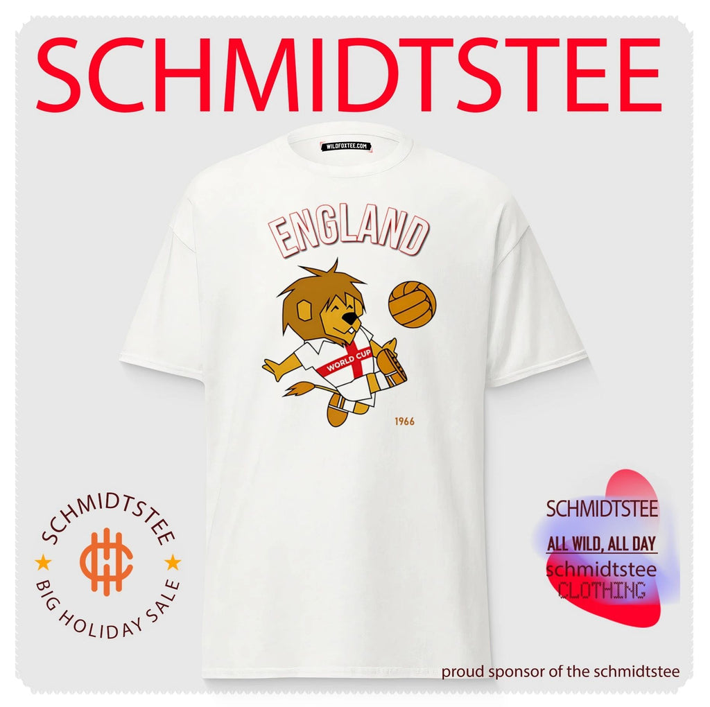 World Cup Willie England 1966 mascot shirt
