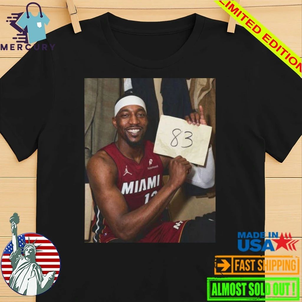 Bam Adebayo 83 Point Game Portrait Shirt