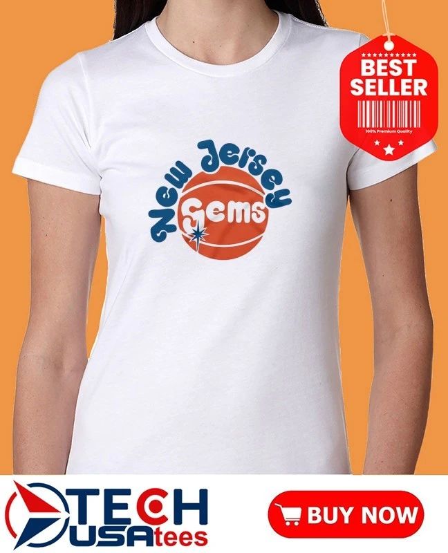 Women’s New Jersey Gems logo shirt