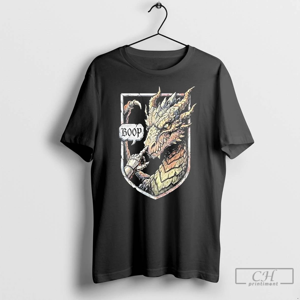 Classic Dragon Dark Fantasy Boop