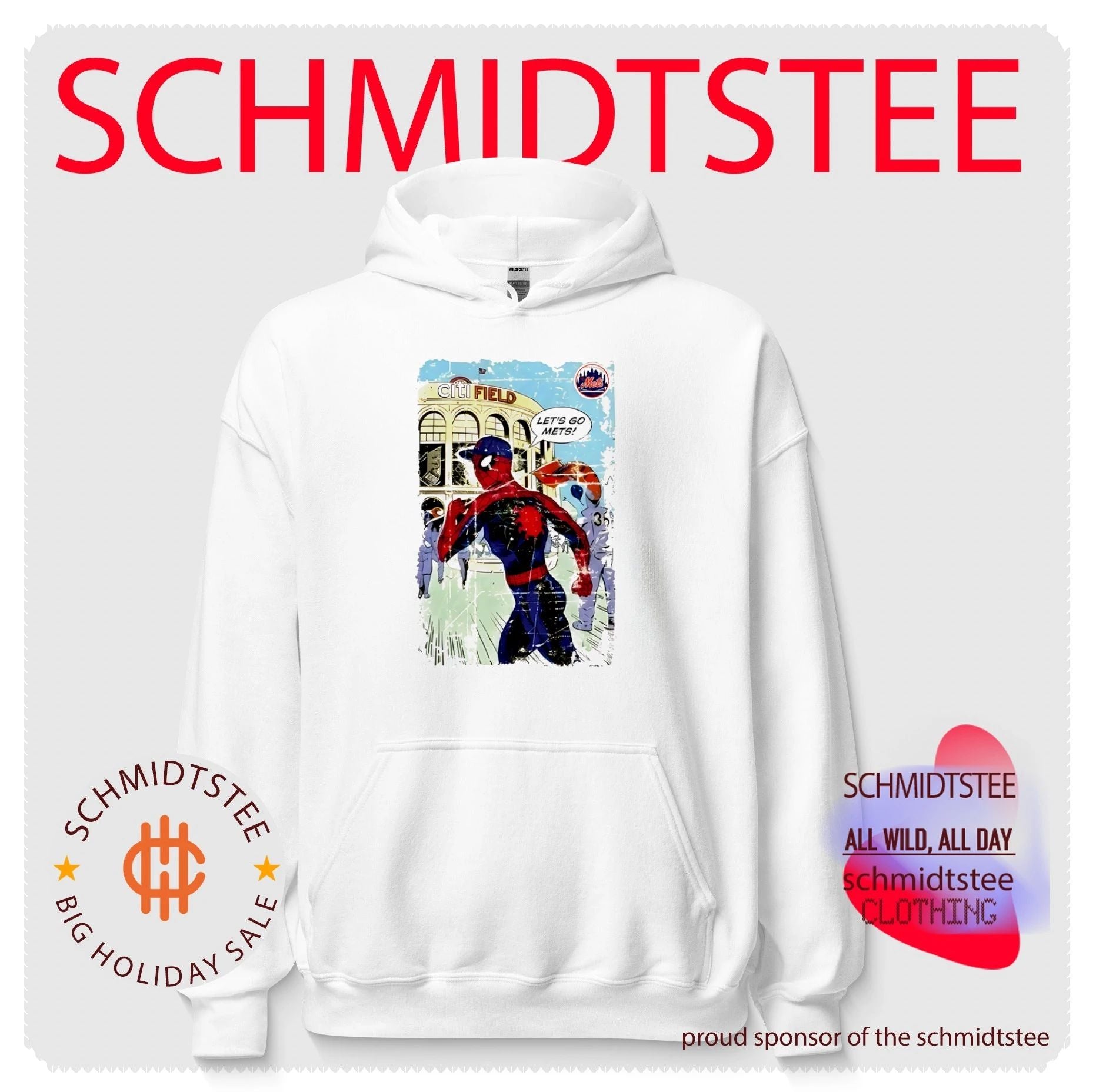 Spider-Man New York Mets Citi Field Distressed shirt