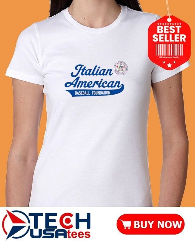 Italian American Baseball Foundation shirt by athletelogos