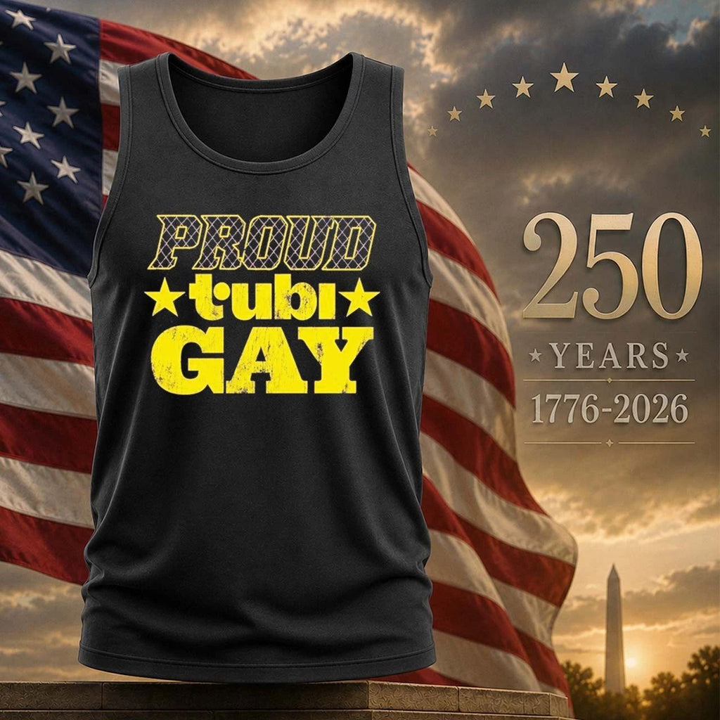 Tubi Pride Merch Proud Tubi Gay Unisex Tank Top Shirt