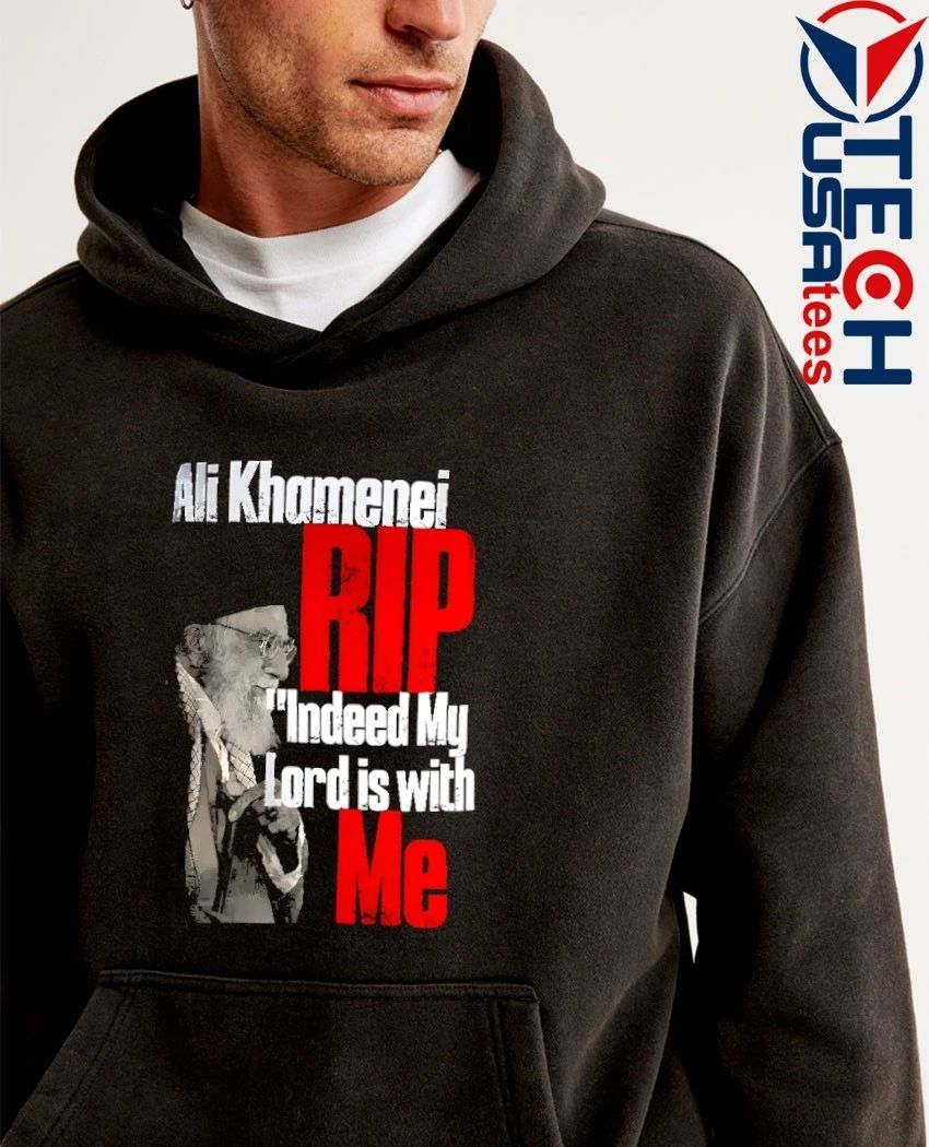 Ali Khamenei Rip indeed my lord is with me shirt