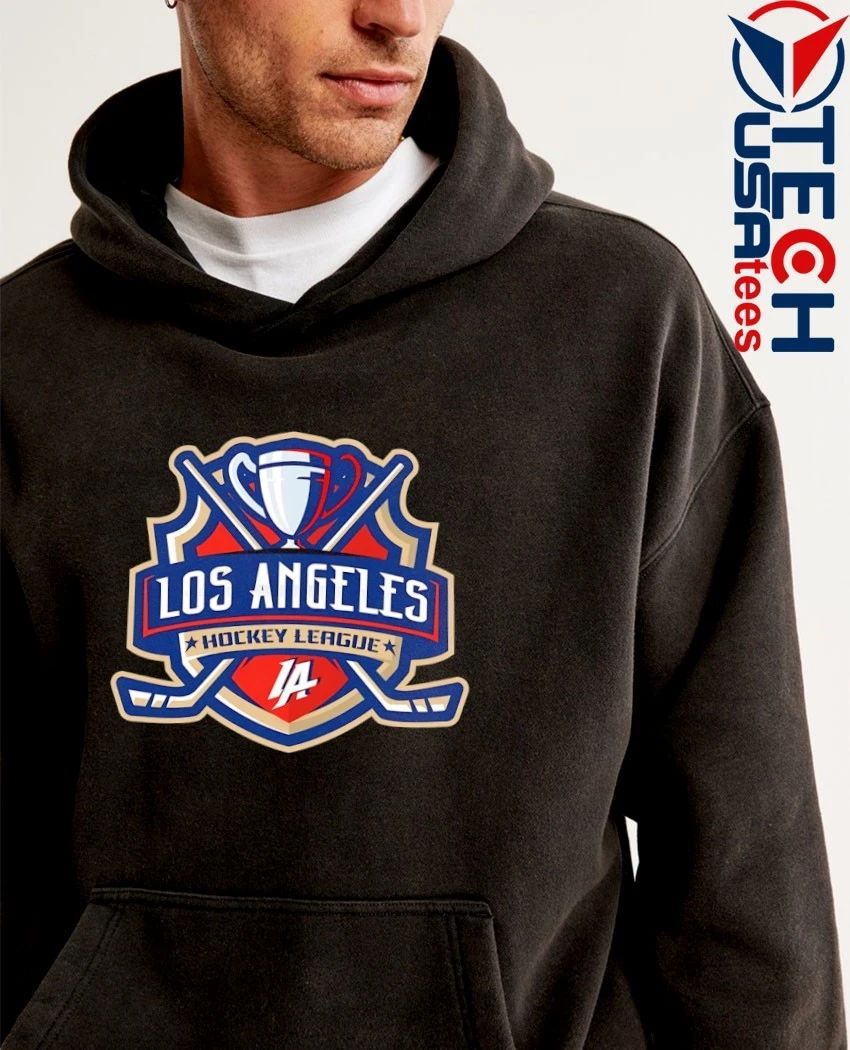 Los Angeles Hockey League logo shirt