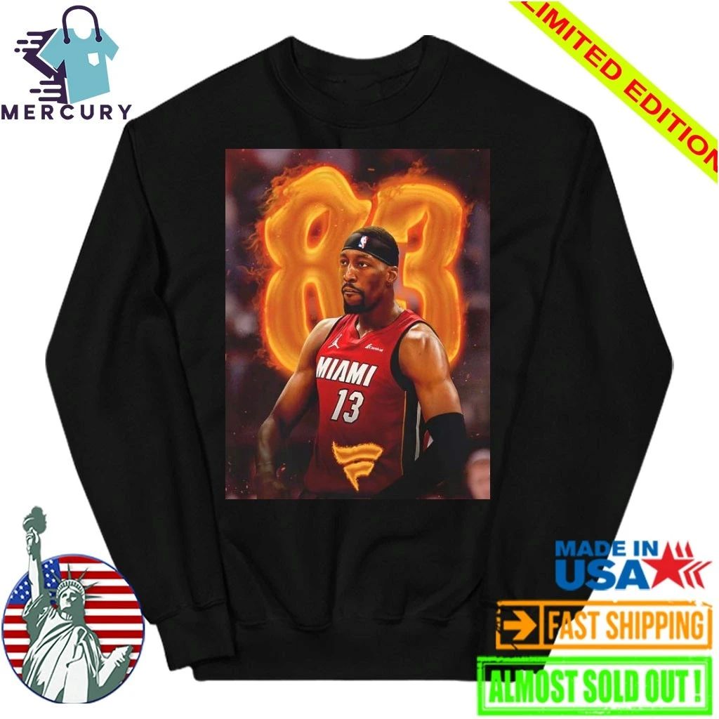 Bam Adebayo 83 Points 2nd Most Point In NBA Shirt