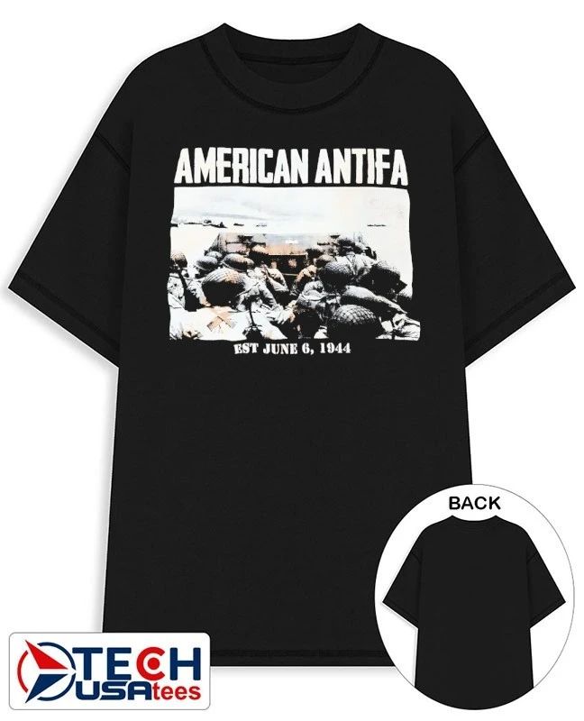 American Antifa est June 6 1944 shirt