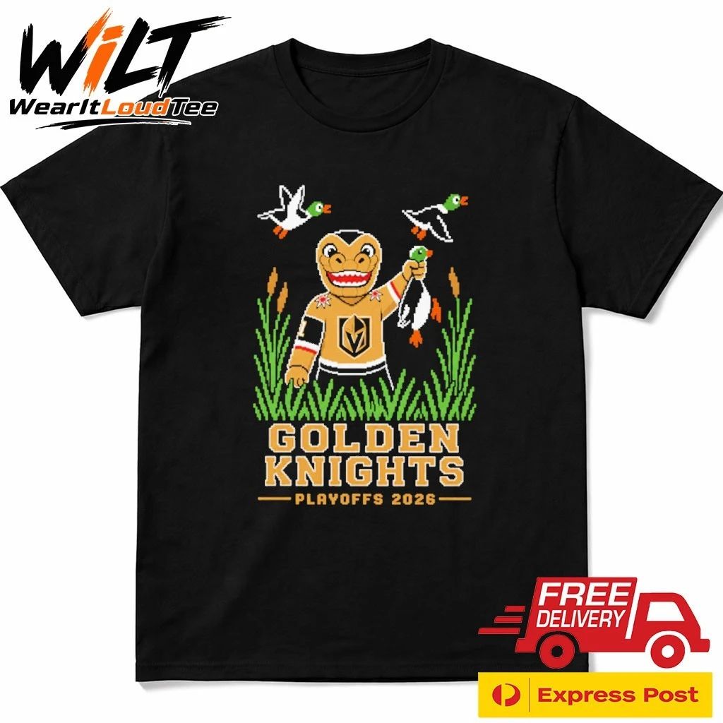 Vegas Golden Knights Playoffs 2026 Mascot Shirt