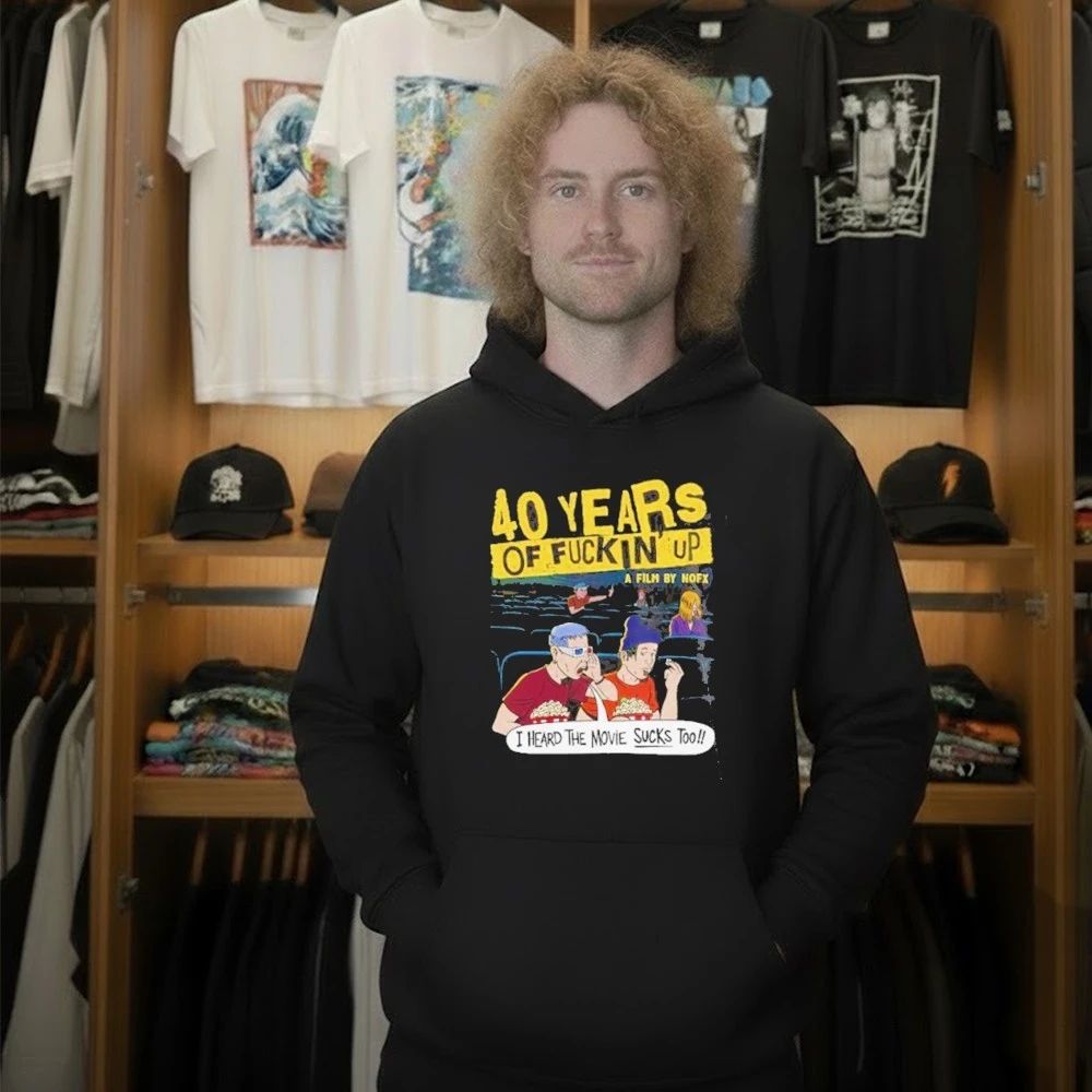 NOFX This Movie Sucks 40 Years Of Fuckin Up Shirt