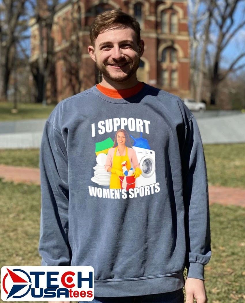 I support women’s sports shirt