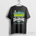 Classic Siena Saints Maac Mens Basketball Champions 2026 Player Name City Skyline T Shirts Sweater