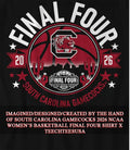 South Carolina Gamecocks 2026 NCAA Women’s Basketball Final Four shirt