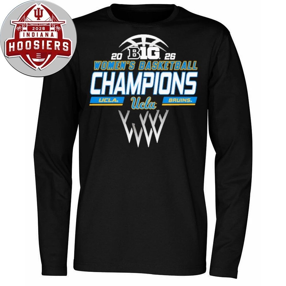 UCLA Bruins Blue 84 Unisex 2026 Big Ten Women’s Basketball Regular Season Champions Locker Room T-Shirt
