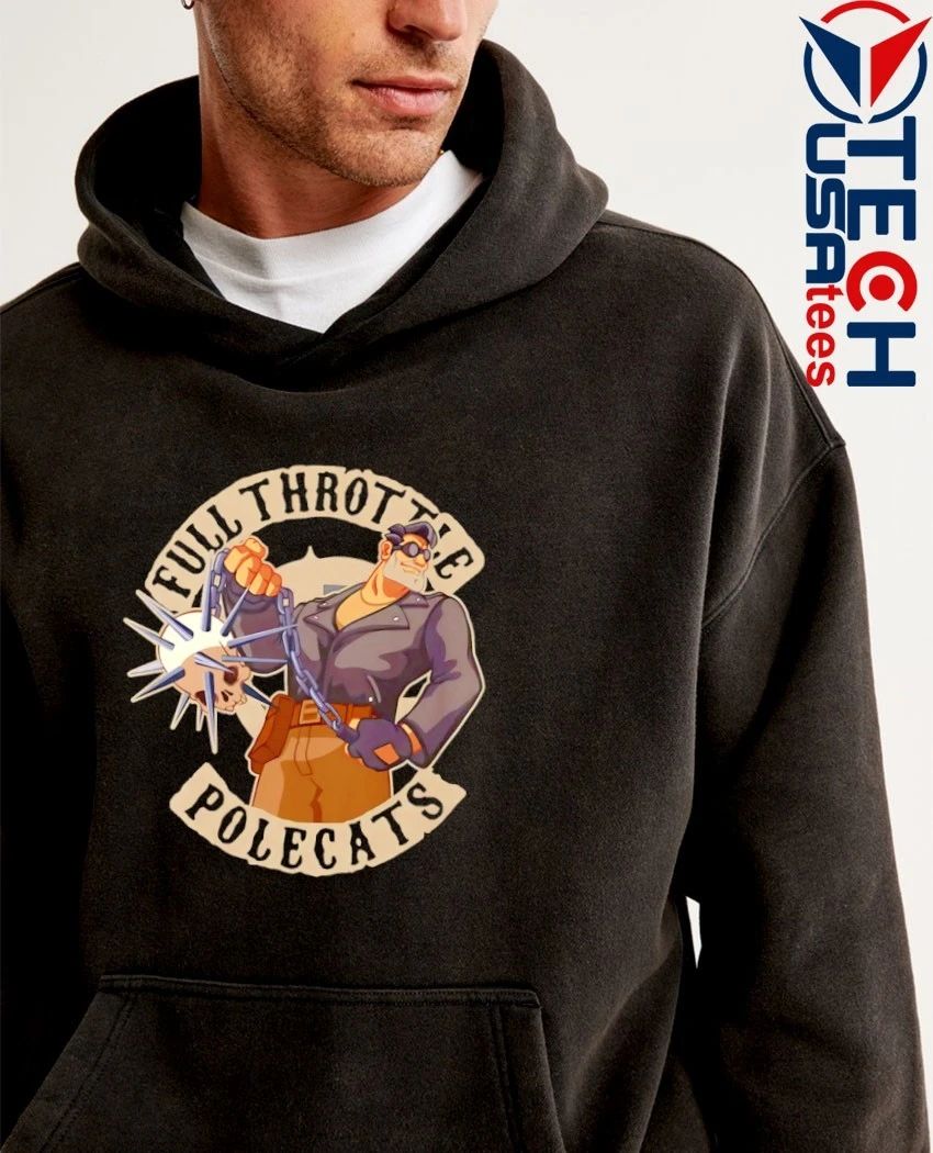 Road Rage Ben full throttle polecats shirt by claygrahamart
